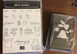 Stampin Up! Best Bunny Stamp Set & Bunny Builder Punch New