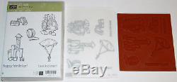 Stampin Up! Boys Will Be Boys Set of 7 Stamps NEW