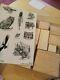Stampin Up Brand New Birds Of Prey! Awesome Rare Set In Rare New Condition