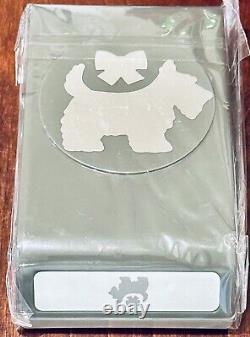 Stampin Up Bundle Christmas Scottie Stamp Set & Scottie Dog Punch New Sold Out
