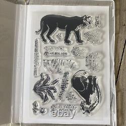 Stampin Up Bundle Lot Wild Cats Stamp Set & Big Cats Dies New
