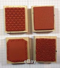 Stampin' Up! By Design stamp set, wood-mounted, used