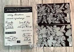 Stampin' Up! CHRISTMAS TO REMEMBER Stamps & CHRISTMAS PINECONE Dies Holiday