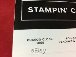 Stampin' Up! CUCKOO FOR YOU & YUMMY CHRISTMAS Stamp Sets & Dies NEW #2