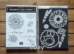 Stampin Up Celebrate Sunflowers Stamp Set + Sunflowers Dies Bundle