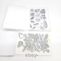 Stampin Up Christmas Holiday Lot with Dies Snowman Candy Canes Pinecones Sets