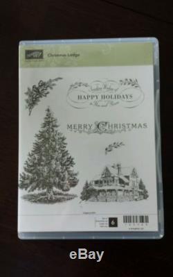 Stampin Up Christmas Lodge clear mount stamp set