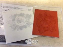 Stampin' Up Christmas Rose Stamp Set, Coordinating Dies, Designer Series Paper a