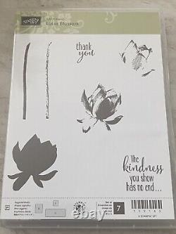 Stampin Up Clear And Rubber Stamp Sets Lot of 11 NEW RETIRED