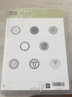 Stampin Up Clear And Rubber Stamp Sets Lot of 11 NEW RETIRED