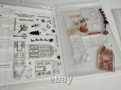 Stampin Up Clear Set Holiday Home & Homemade Holiday Framelits Dies 135857