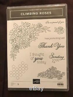 Stampin Up Climbing Roses Stamp Set & Stylish Stems Dies