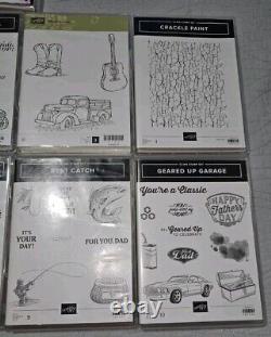 Stampin Up! Cling Stamp Sets Lot Of 9