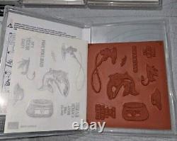 Stampin Up! Cling Stamp Sets Lot Of 9