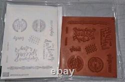 Stampin Up! Cling Stamp Sets Lot Of 9