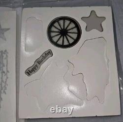 Stampin Up! Cling Stamp Sets Lot Of 9