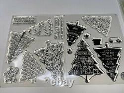 Stampin Up Cling Stamps and Matching Die Sets Framelits Edgelits Thin YOU PICK