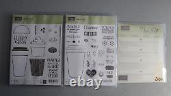Stampin Up! Coffee Cafe + Merry Cafe Sets + Coffee Cups Framelits Dies NEW Ret