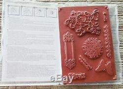 Stampin Up Creative Elemements Clear Mount Stamp Set Cardmaking Scrapbook New