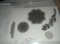 Stampin' Up! Dear Doily Cling Stamp Set & Doily Builders Thinlins Dies SOLD OUT