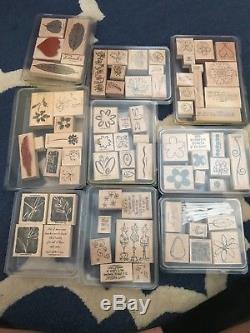 Stampin' Up! FLOWERS and PLANTS set LOT (15) sets