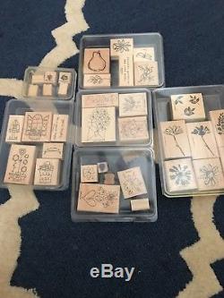 Stampin' Up! FLOWERS and PLANTS set LOT (15) sets