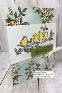 Stampin' Up! FREE AS A BIRD Stamp Set & STITCHED NESTED LABELS Dies