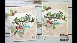 Stampin' Up! FREE AS A BIRD Stamp Set & STITCHED NESTED LABELS Dies