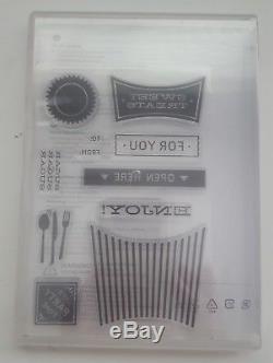 Stampin Up FRY BOX DIE, HAMBURGER DIE and ALL ABOUT SUGAR and Num Num Stamp sets