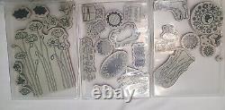 Stampin Up Foam Mounted Stamp Sets Various Themes Crafts Scrapbooking Lot Of 175