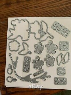 Stampin Up Forever Blossoms stamp set and Cherry Blossoms die set Bundle New
