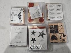 Stampin'Up! God's Beauty, Wonderful Words II, Etc Stamps Rubber Rare Retired