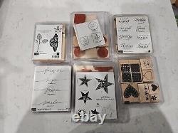 Stampin'Up! God's Beauty, Wonderful Words II, Etc Stamps Rubber Rare Retired