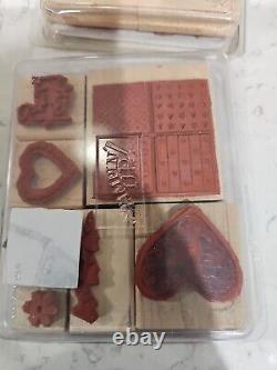 Stampin'Up! God's Beauty, Wonderful Words II, Etc Stamps Rubber Rare Retired