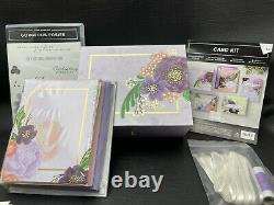 Stampin' Up Gorgeous Posies Card Kit With Stamp Set & Storage Box Retired Sealed