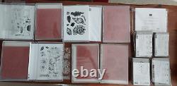 Stampin Up HUGE LOT #2 Stamp Sets, Dies, 4 Punches, DSP New Unless Indicated