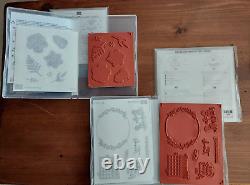 Stampin Up HUGE LOT #4 Stamp Sets, Dies, 1 Punch, DSP All New Unless Indicated