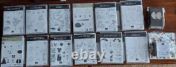 Stampin Up HUGE LOT #5 Stamp Sets & Dies, DSP All New Unless Indicated