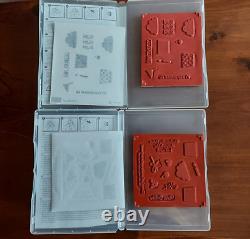 Stampin Up HUGE LOT #6 Stamp Sets & Dies, DSP All New Unless Indicated