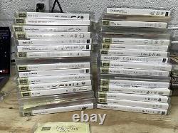 Stampin' Up HUGE LOT OF 33 STAMP SETS USED/NEW CLEAR & RUBBER FAST SHIPPNG