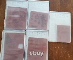 Stampin Up HUGE LOT OF STAMP SETS, Over 50 New & Used SETS