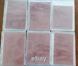 Stampin Up HUGE LOT OF STAMP SETS, Over 50 New & Used SETS