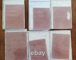 Stampin Up HUGE LOT OF STAMP SETS, Over 50 New & Used SETS