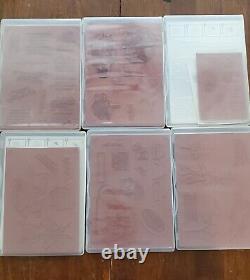 Stampin Up HUGE LOT OF STAMP SETS, Over 50 New & Used SETS