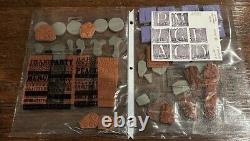 Stampin' Up! HUGE LOT Over 90 Sets From The 1990's & 2000's