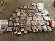Stampin Up HUGE LOT of 30 New & Used Stamp Sets, plus loose stamps and MORE