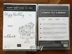 Stampin' Up Happy Birthday To You Sale-A-Bration Stamp Set & Birthday Dies NIP