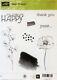 Stampin Up Happy Watercolor (8) Clear Mount Stamp Set Uesd Cardmaking Scrapbook