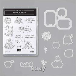 Stampin' Up! Have a Hoot Cling Stamp Set + Peek-a-Hoot Dies