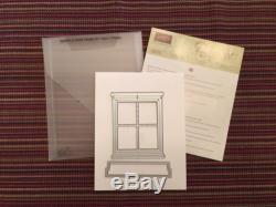 Stampin Up Hearth & Home Window 2 Piece Set Sizzix Framelits NEW